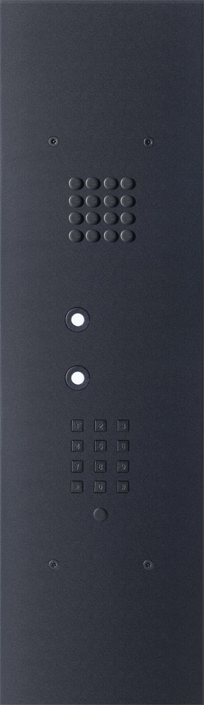 Wizard Bronze Black 2 buttons large model with keypad